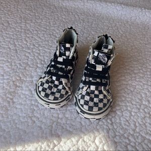 Toddler checkered vans